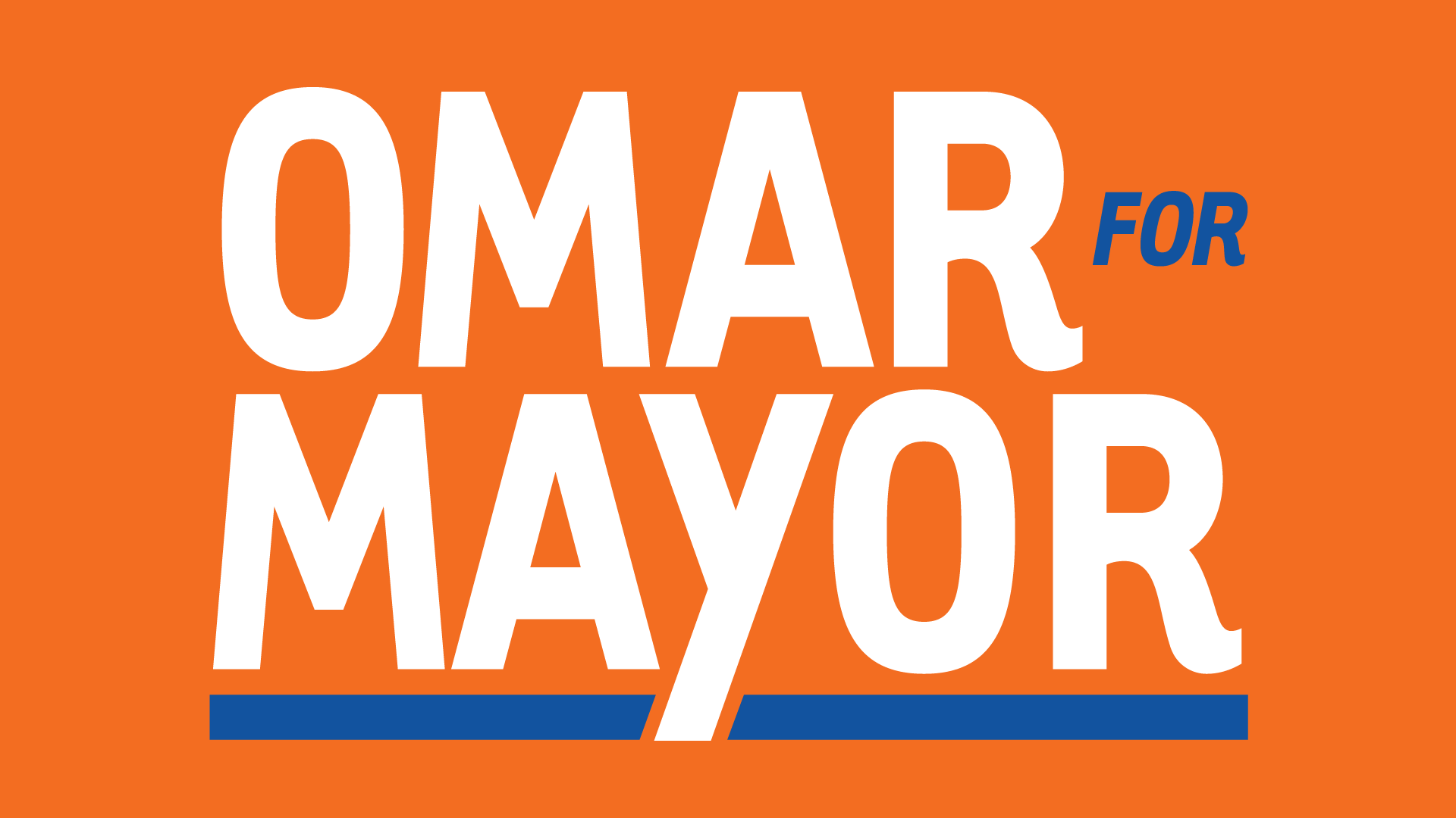 Omar McGill for Mayor